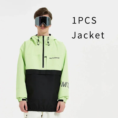 Îmbrăcăminte cu glugă pentru snowboard Bărbați Trening Femeie Jachete pentru zăpadă Sport Munte Îmbrăcăminte exterioară pentru femei Mantouri de schi rezistente la vânt Îmbrăcăminte caldă de schi