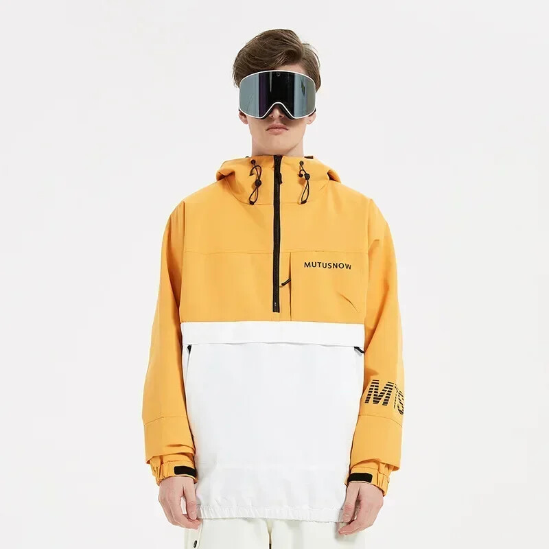Îmbrăcăminte cu glugă pentru snowboard Bărbați Trening Femeie Jachete pentru zăpadă Sport Munte Îmbrăcăminte exterioară pentru femei Mantouri de schi rezistente la vânt Îmbrăcăminte caldă de schi