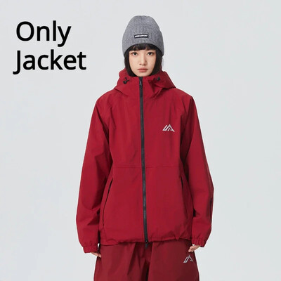 Ziemas sporta brīvas slēpošanas jakas Pārim elpojoši snovborda mēteļi Alpu āra Jauni slēpošanas topi Sieviešu siltas sniega kapuces