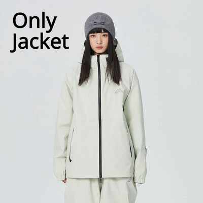 Ziemas sporta brīvas slēpošanas jakas Pārim elpojoši snovborda mēteļi Alpu āra Jauni slēpošanas topi Sieviešu siltas sniega kapuces