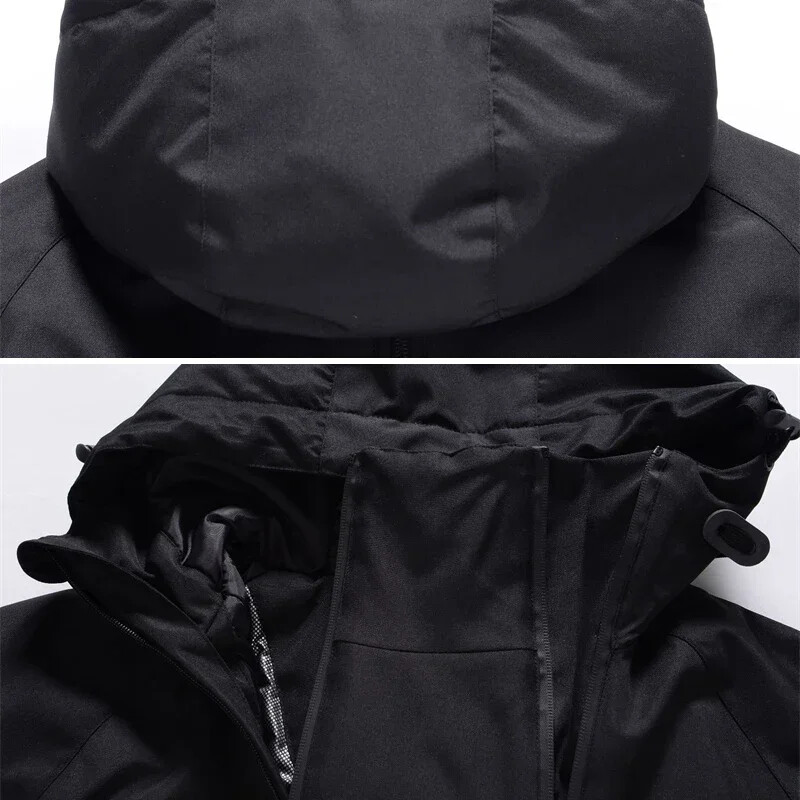 Jachete de snowboard nou 2025 Jachete de schi antivânt Îmbrăcăminte cu glugă Îmbrăcăminte impermeabilă Zăpadă în aer liber Munte Bărbați Femei Paltoane de schi