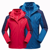 Zimsko muško skijaško odijelo Vruća skijaška oprema Odjeća za snowboard Vjetrootporna Vodootporna skijaška jakna 3 u 1 Muški vanjski snijeg Kupac