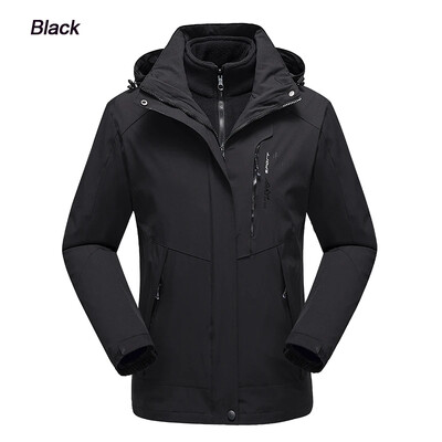 Zimsko muško skijaško odijelo Vruća skijaška oprema Odjeća za snowboard Vjetrootporna Vodootporna skijaška jakna 3 u 1 Muški vanjski snijeg Kupac