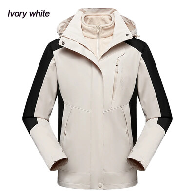 Zimsko muško skijaško odijelo Vruća skijaška oprema Odjeća za snowboard Vjetrootporna Vodootporna skijaška jakna 3 u 1 Muški vanjski snijeg Kupac