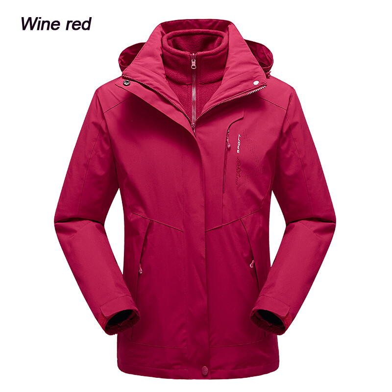 Zimsko muško skijaško odijelo Vruća skijaška oprema Odjeća za snowboard Vjetrootporna Vodootporna skijaška jakna 3 u 1 Muški vanjski snijeg Kupac