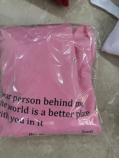 Φθινοπωρινό πουλόβερ με κουκούλα Γυναικεία νεαρή κυρία με στάμπα επιστολή αγαπητό πρόσωπο πίσω μου Φούτερ με κουκούλα Oversize Αισθητική μπλούζα με κουκούλα