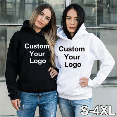 Προσαρμόστε το λογότυπό σας Hoodies Ανδρικά/Γυναικεία Προσαρμογή οποιουδήποτε στυλ σχεδίασης Φούτερ με κουκούλα φθινοπωρινή άνοιξη Streetwear Hoody Hoodie