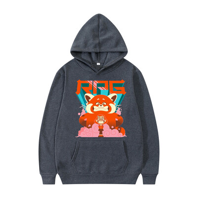 Ανδρικά φούτερ με φαρδιά μοτίβο Kawaii Τσέπη Disney Cartoon Χαριτωμένα ένδυμα με τύπωμα ανδρικά και γυναικεία κουκούλα Φθινοπωρινό χειμερινό πουλόβερ