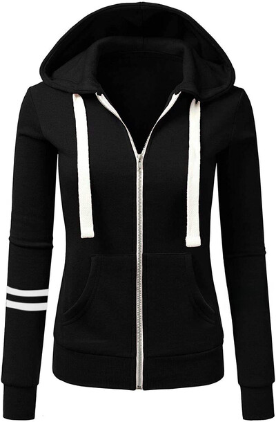 2023 Φθινόπωρο, Χειμερινό Βαμβακερό Αθλητικό Καπέλο Μπραλέτας με φερμουάρ Γυναικείο Παλτό εξωτερικού χώρου Street Trend Άνετο, casual στυλ Μακρύ μανίκι