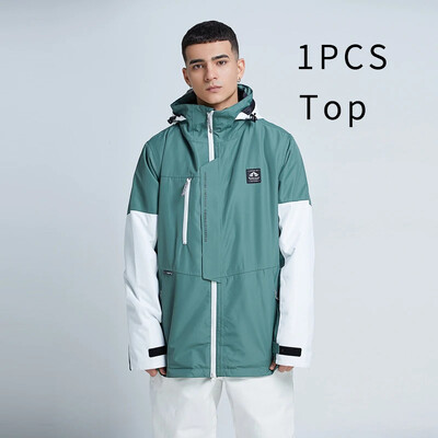 2024 Νέες μπλούζες Γυναικείο μπουφάν για σκι για εξωτερικούς χώρους Ανδρικό Ζεστό αθλητικό μπουφάν Snowboard Αδιάβροχο αδιάβροχο κοστούμι σκι Βαμβακερό παλτό Χειμερινά ρούχα