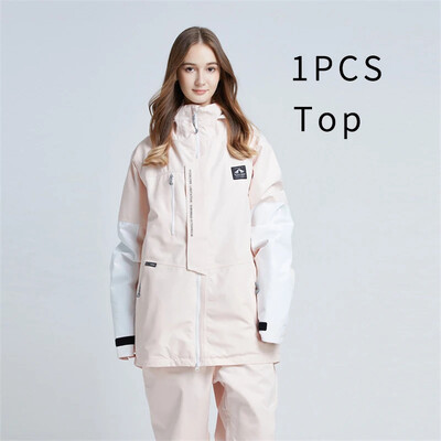 2024 Νέες μπλούζες Γυναικείο μπουφάν για σκι για εξωτερικούς χώρους Ανδρικό Ζεστό αθλητικό μπουφάν Snowboard Αδιάβροχο αδιάβροχο κοστούμι σκι Βαμβακερό παλτό Χειμερινά ρούχα