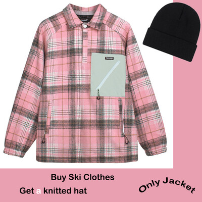 Μπουφάν για σκι Γυναικεία Παλτό για εξωτερικούς χώρους Snowboard Wear Snow Jacket 2025 Χειμώνας αντιανεμικό Ανδρικά αδιάβροχα ρούχα σκι με κουκούλα που αναπνέει