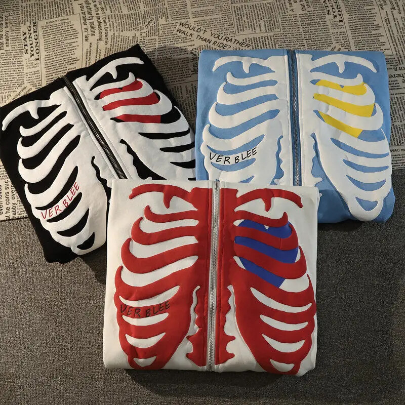 2021. gada rudens/ziemas Amazones sieviešu džemperis ar kapuci, brīvi pieguļošs galvaskausa apdruka, moderna jaka ar garām piedurknēm