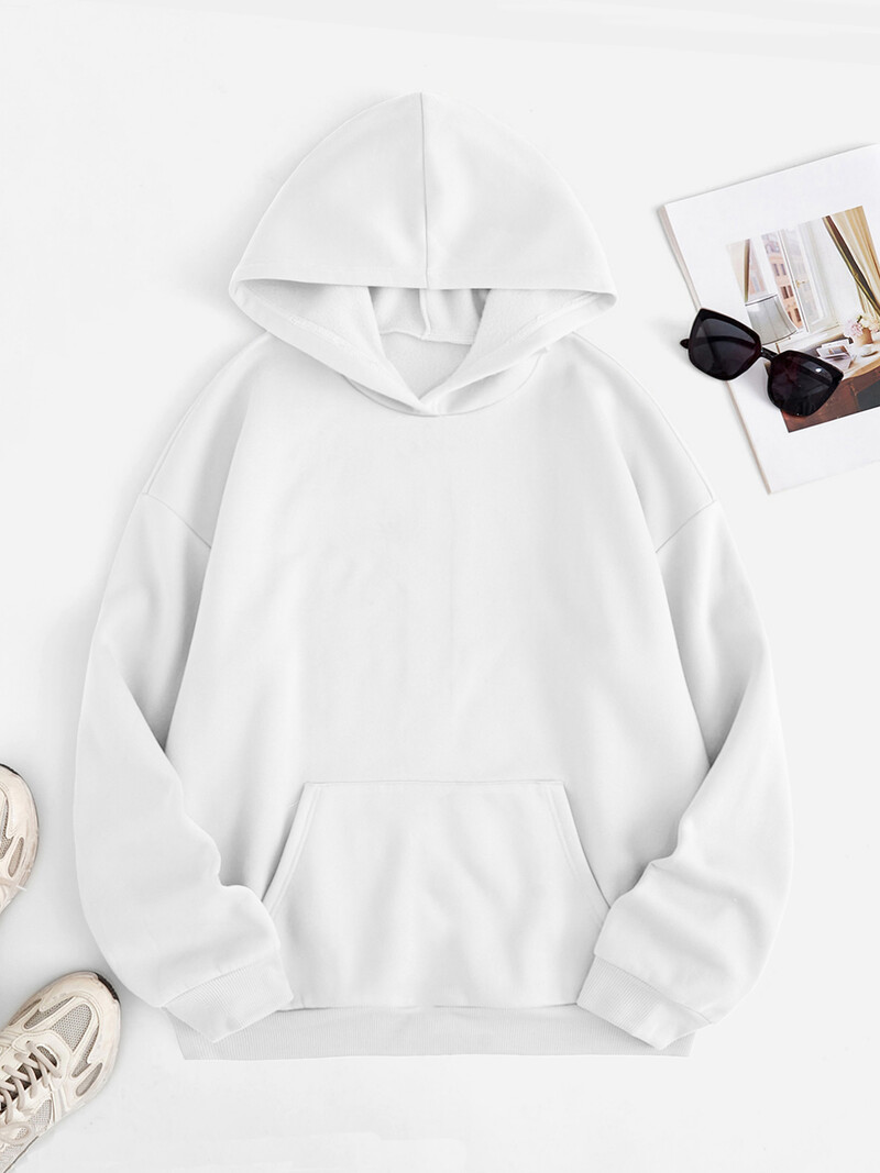 ατομικότητα με κουκούλα με στάμπα, casual φούτερ με κουκούλα για χειμώνα και φθινόπωρο, γυναικεία ρούχα