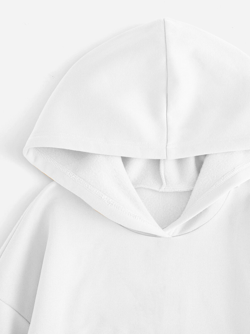 ατομικότητα με κουκούλα με στάμπα, casual φούτερ με κουκούλα για χειμώνα και φθινόπωρο, γυναικεία ρούχα