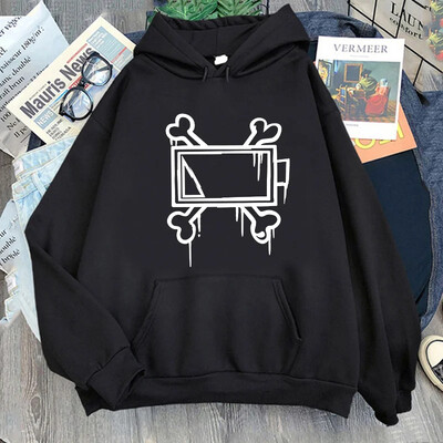 MURDER DRONES Hoodie Harajuku sieviešu vilnas kapuce ar apdrukātu garām piedurknēm ikdienas pavasara rudens džemperis Street Wear Y2k apģērbi