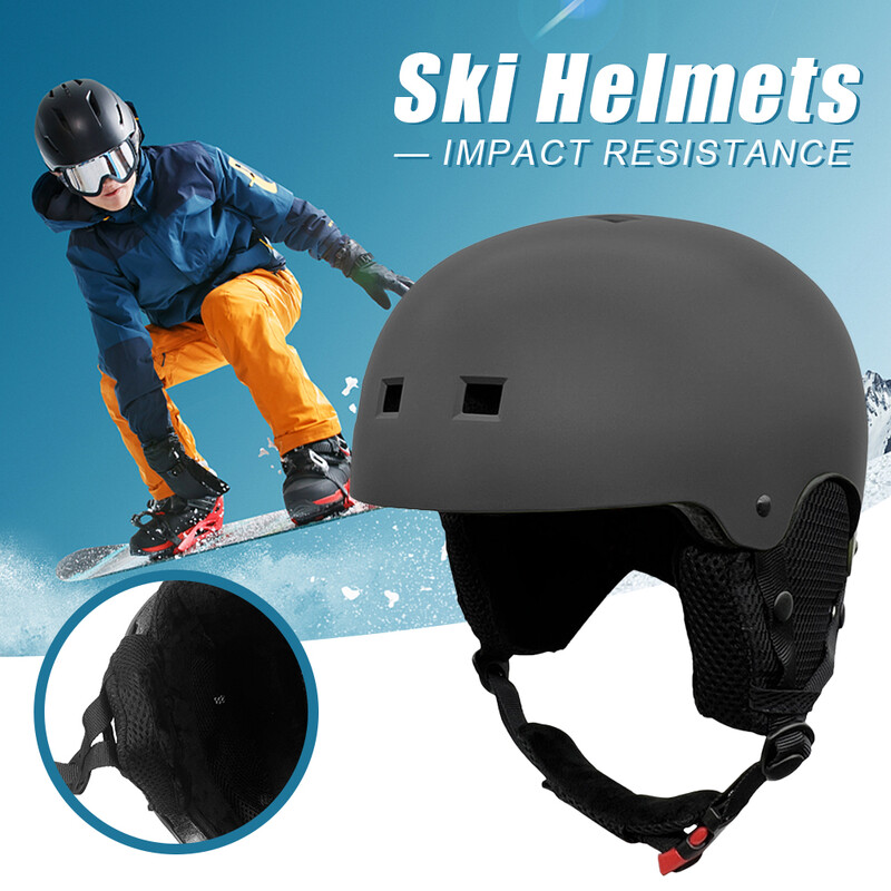 Slidinėjimo šalmas Apsaugos nuo smūgių Sniego šalmas Apsauginės putos Lauko Dviratininkų Šalmai Sportiniai Šilti Snieglenčių Riedlenčių Šalmai