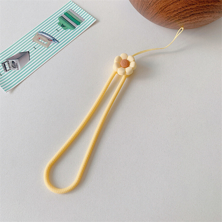 Uus multikas karu ja jänese mobiiltelefoni rihm kukkumisvastane silikoonist randmenöör U ketas võtmehoidja randmepael