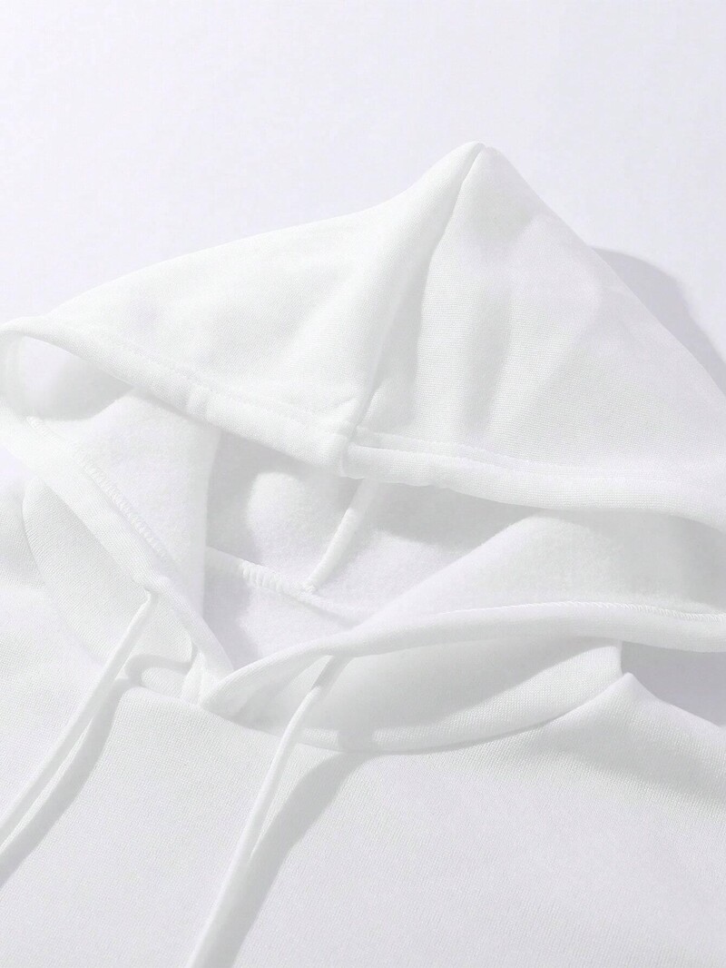 Rose Butterfly Impossible Γράμμα γραφικής εκτύπωσης Γυναικεία φούτερ Μόδα ζεστή κουκούλα Φαρδιά casual φούτερ Fleece Μαλακά ρούχα