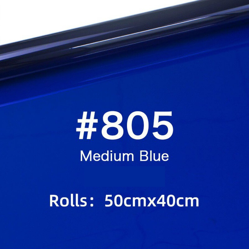 Fotografie cu hârtie reflectorizantă Film cu lumină moale și TV Rayden Film de temperatură de culoare Film pentru iluminat de scenă Fotografie Hârtie de filtru colorat Recuzită pentru fotografie Film color