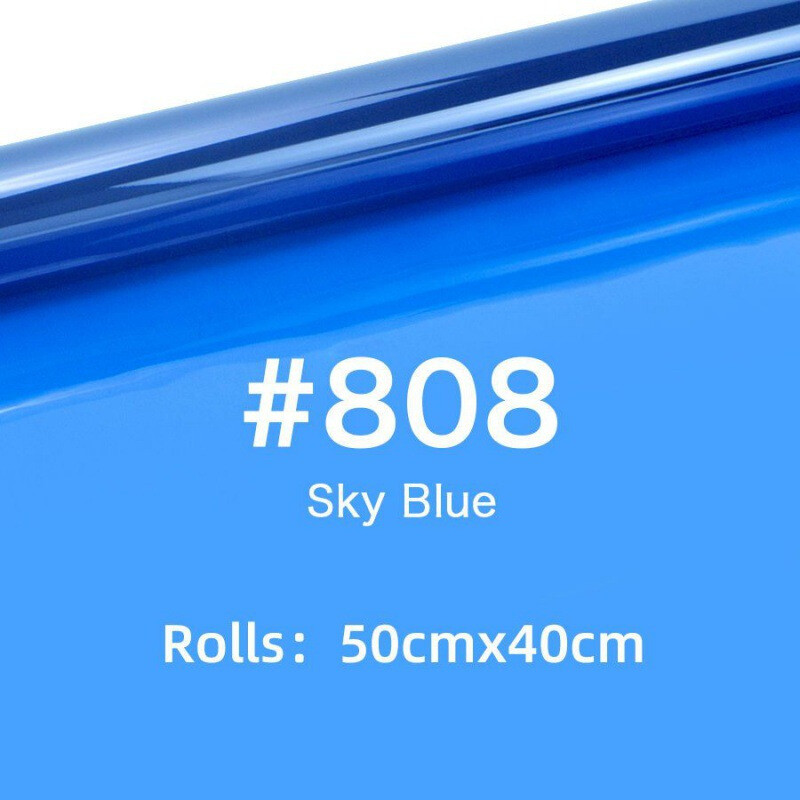 Fotografie cu hârtie reflectorizantă Film cu lumină moale și TV Rayden Film de temperatură de culoare Film pentru iluminat de scenă Fotografie Hârtie de filtru colorat Recuzită pentru fotografie Film color