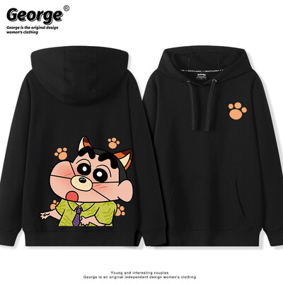 Diferite cupluri Iepuraș Judy Hopps Vulpe Nick Wilde Pulover cu glugă Pulover Jachetă Casual Desen animat Model Lejer Confortabil