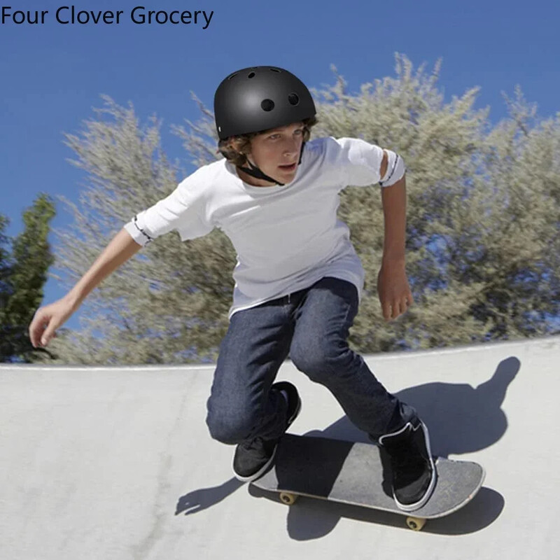 2024 m. Nauja 1 vnt suaugusiems vaikams reguliuojamo šalmo galvos apsauginė kepurė, skirta važinėti dviračiu dviračiu laipioti riedlente riedučiai