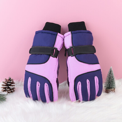 Χειμερινά γάντια Snowboard Ski Αντιολισθητική Οθόνη Αφής Αδιάβροχη Μοτοσικλέτα Ποδηλασίας Fleece Ζεστά γάντια ιππασίας