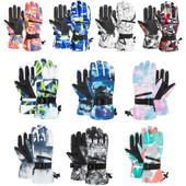 Γάντια σκι Γυναικεία Ανδρικά Υπερελαφριά Αδιάβροχη Οθόνη Αφής Χειμωνιάτικο Χοντρό ζεστό Γάντια Snowboard Γάντια για χιόνι για ποδηλασία εξωτερικού βουνού