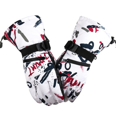 Γάντια σκι Γυναικεία Ανδρικά Υπερελαφριά Αδιάβροχη Οθόνη Αφής Χειμωνιάτικο Χοντρό ζεστό Γάντια Snowboard Γάντια για χιόνι για ποδηλασία εξωτερικού βουνού