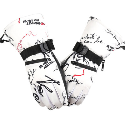 Γάντια σκι Γυναικεία Ανδρικά Υπερελαφριά Αδιάβροχη Οθόνη Αφής Χειμωνιάτικο Χοντρό ζεστό Γάντια Snowboard Γάντια για χιόνι για ποδηλασία εξωτερικού βουνού