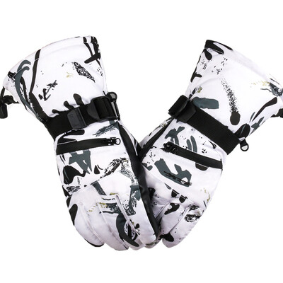 Γάντια σκι Γυναικεία Ανδρικά Υπερελαφριά Αδιάβροχη Οθόνη Αφής Χειμωνιάτικο Χοντρό ζεστό Γάντια Snowboard Γάντια για χιόνι για ποδηλασία εξωτερικού βουνού