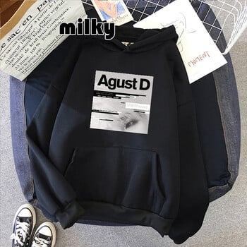 2021 Aesthetic Agust D Women Hoodie Female Long Sleeve Autumn Hoodie Women korean kpop Tops y2k aesthetic harajuku Hoodie