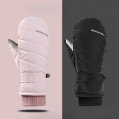 Χειμερινά γάντια Γυναικεία σκι Snowboarding μπορούν να αφήσουν οθόνη αφής αδιάβροχο γάντι σκι Θερμικό Fleece Γάντια Snowmobile Γάντια Snowmobile