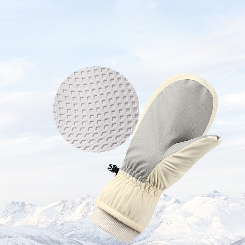 Χειμερινά γάντια Γυναικεία σκι Snowboarding μπορούν να αφήσουν οθόνη αφής αδιάβροχο γάντι σκι Θερμικό Fleece Γάντια Snowmobile Γάντια Snowmobile
