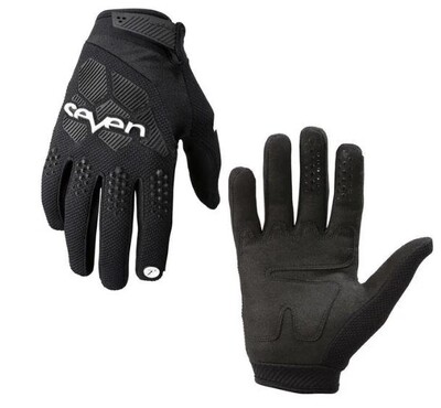 Επτά χρώματα γάντια ιππασίας εξωτερικού χώρου λαστιχένια μοτοσικλέτα cross-country αντιολισθητικά μακριά δάχτυλα