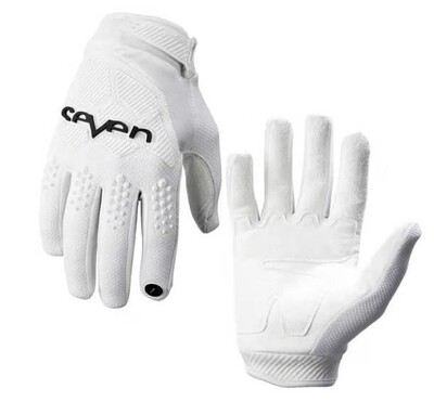 Επτά χρώματα γάντια ιππασίας εξωτερικού χώρου λαστιχένια μοτοσικλέτα cross-country αντιολισθητικά μακριά δάχτυλα