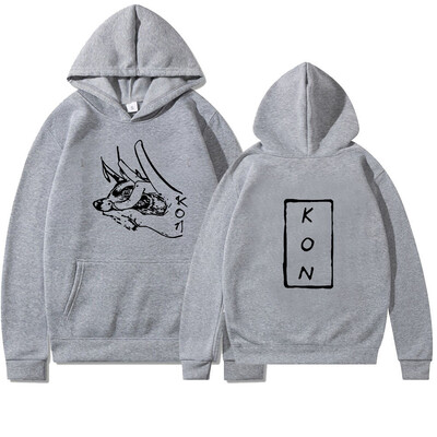 KON Hanorac cu mânecă lungă, cu mânecă lungă, cu mânecă lungă, cu anime japonez, serie periferică