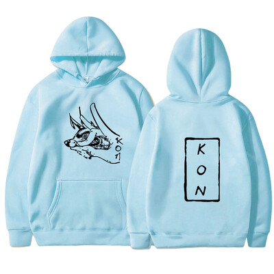 KON Hanorac cu mânecă lungă, cu mânecă lungă, cu mânecă lungă, cu anime japonez, serie periferică