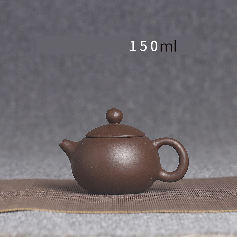 WUQA oală de nisip violet oală mică ceainic pur lucrat manual o singură oală set de ceai din ceramică acasă living