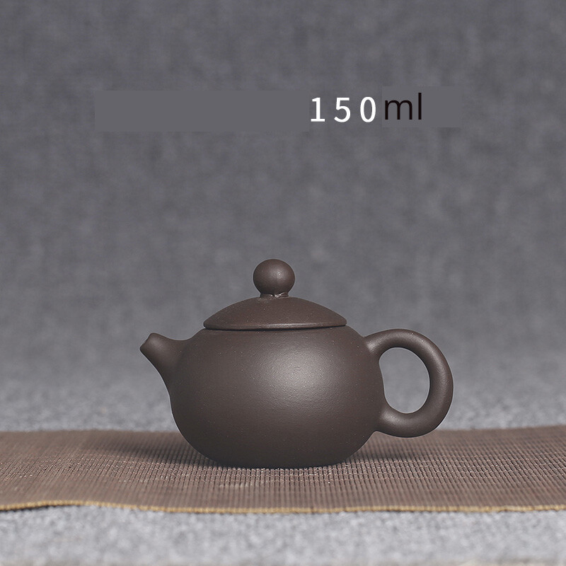 WUQA oală de nisip violet oală mică ceainic pur lucrat manual o singură oală set de ceai din ceramică acasă living