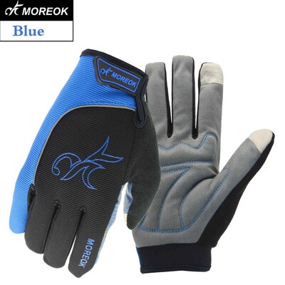 MOREOK Winter Gloves Sponge Pads Γάντια ποδηλάτου ευαίσθητη οθόνη αφής Γάντια ποδηλάτου φθινοπώρου ανακλαστικά γάντια ποδηλασίας για άνδρες γυναίκες