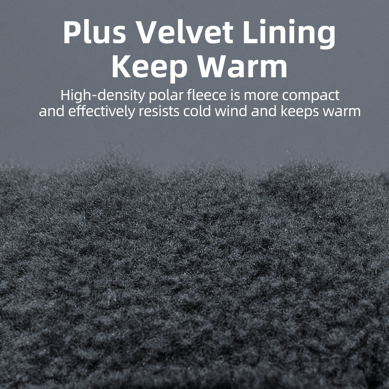 ROCKBROS Γάντια χειμερινού ποδηλάτου Οθόνη αφής Θερμικό Fleece Γάντια για σκι αναρρίχησης Ανδρικά Γυναικεία Αντιανεμικά Γάντια Ζεστής Ποδηλασίας