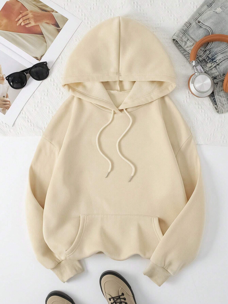 Γυναικεία εκτύπωση με χαριτωμένο μοτίβο γάτας με κουκούλα Harajuku φαρδιά φούτερ μόδας Fleece Ζεστό κουκούλα Vintage Φθινοπωρινό γυναικείο μπλουζάκι