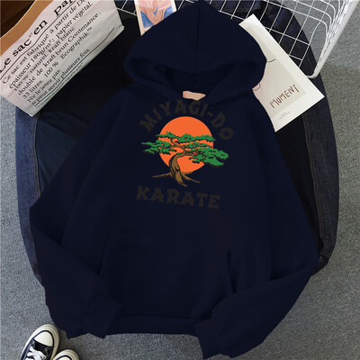 Σέξι γυναίκες εμπνευσμένες από Miyagi Do Karate Φούτερ με κουκούλα casual fleece Γυναικεία γυναικεία κουκούλα χιπ χοπ πουλόβερ Streetwear Unisex