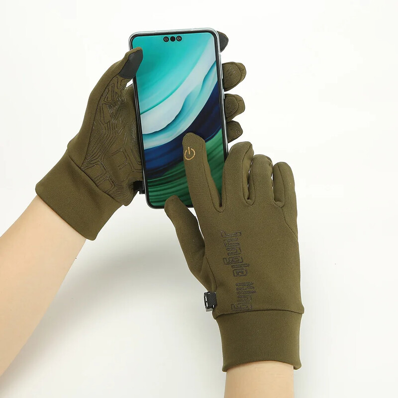 JUNGLE KING Νέα Χειμερινά Γάντια για Άντρες Γυναικείες Οθόνη αφής Ζεστή Ποδηλασία Εξωτερικού Χώρου Οδηγώντας Ψυχρή Αντίσταση Αντιανεμικά αντιολισθητικά γάντια
