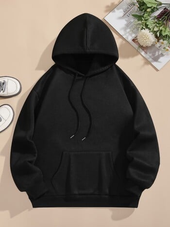 Bear Cartoon Pattern Women Hoodie Harajuku Fleece H oody Fashion Crewneck Sweatshirt Vintage Oversize Streetwear Female