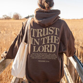 Love Like Jesus Letter Print Christian Hoodie за жени Ежедневни удобни топли горнища Oversize суичър Тенденция Дамски дрехи