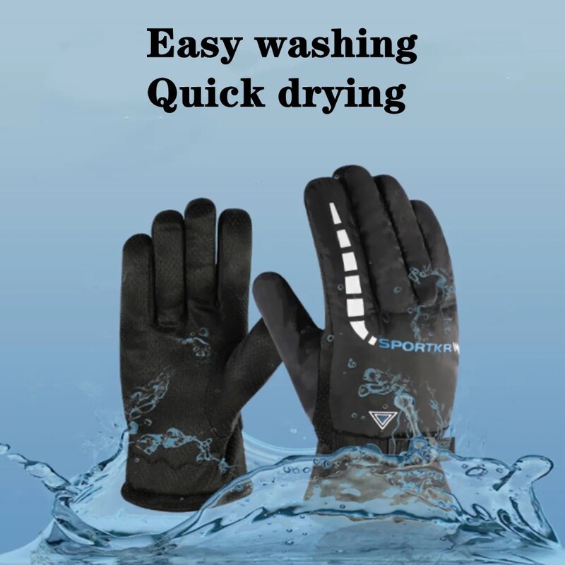 Ανδρικά γυναικεία γάντια σκι Υπερελαφριά αδιάβροχα μοτοσικλέτα ιππασίας αδιάβροχα γάντια snowboard Snow Winter Warm Gloves