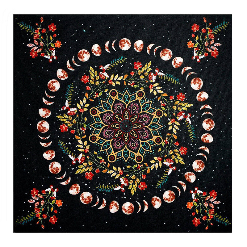 60 × 60 väikese suurusega laudlina magamistuba elutuba töötuba dekoratiivne gobelään piiriülene kuum müük taustal rippuv lõuend